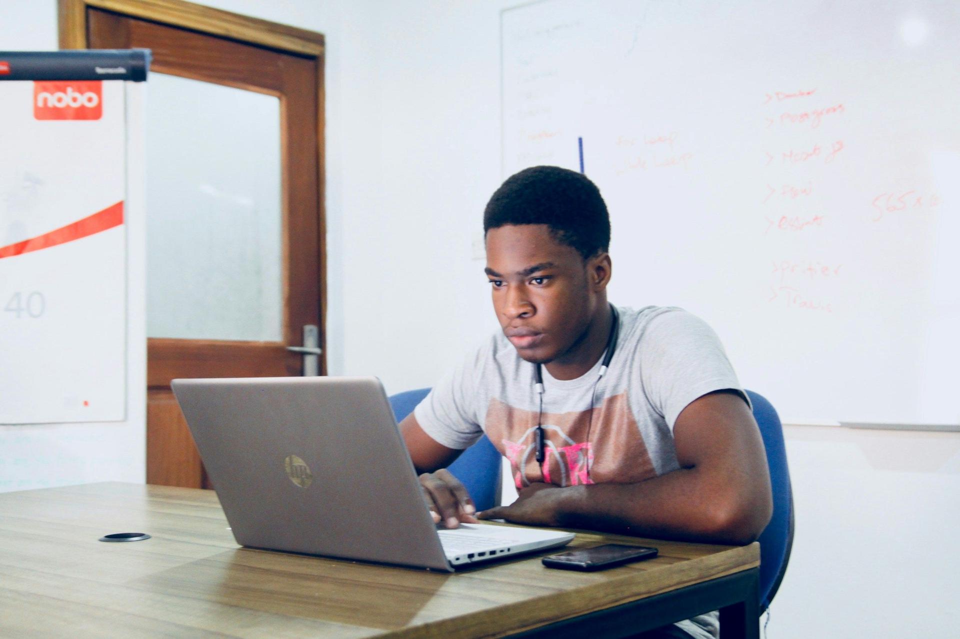Man Using Laptop - RAG Use Cases