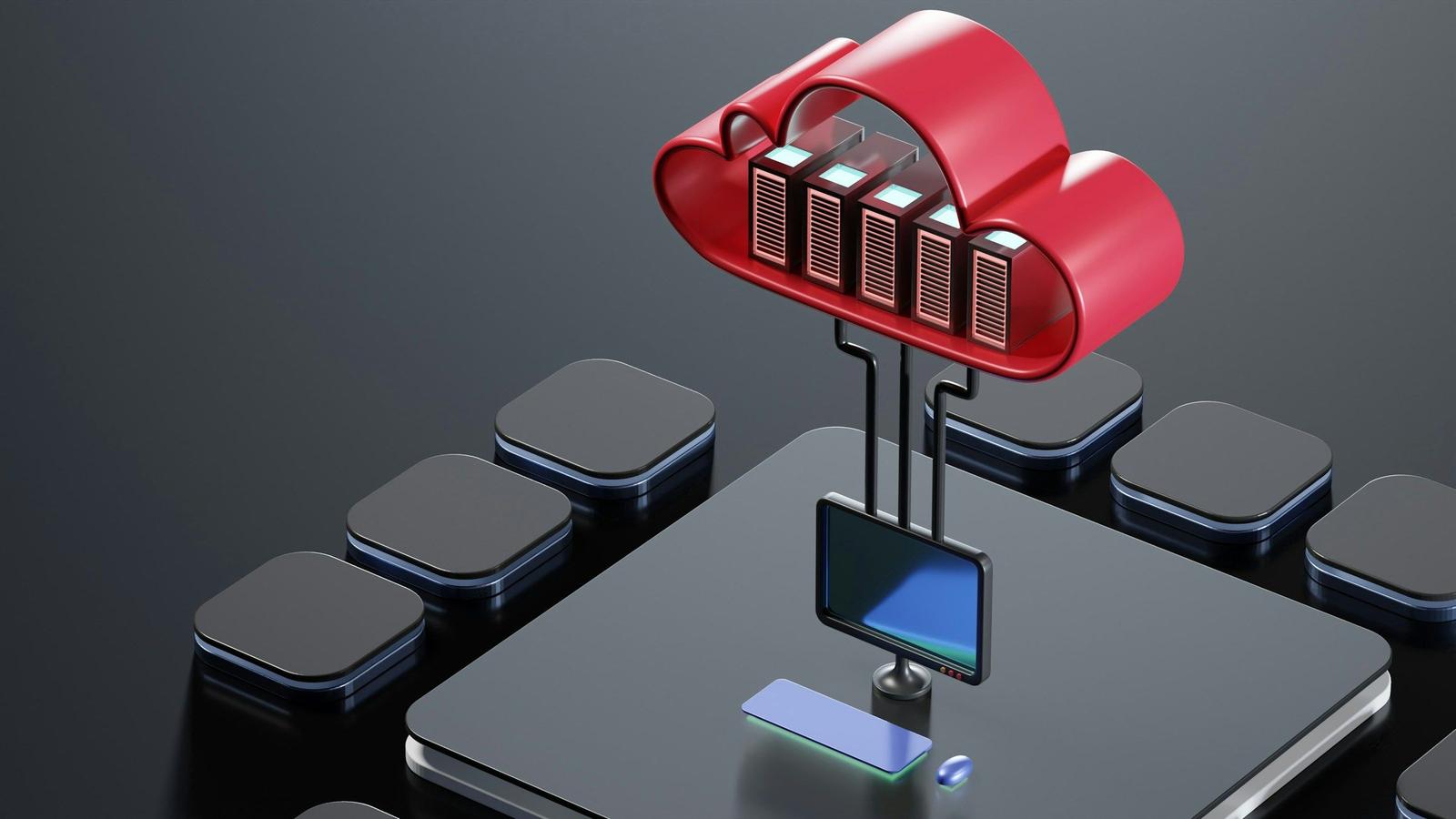 illustration of cloud computing - Pros and Cons of Serverless Architecture
